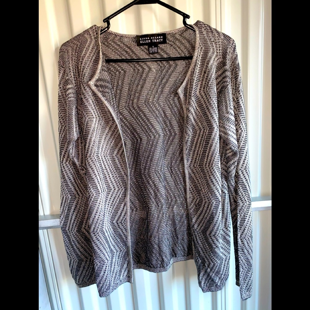 Sheer cardigan